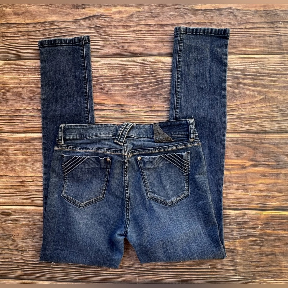 UnionBay Extreme Skinny Jeans Women’s Size 9 Blue Denim Mid Rise Stretch - Picture 5 of 12